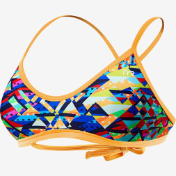 Топ TYR Mosaic Crosscut Tieback Top