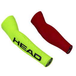Рукава HEAD NEON LYCRA SLEEVES, Лайкра , цв.желто-красный