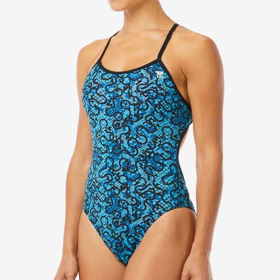 Купальник слитный TYR Burano Crosscutfit Tieback