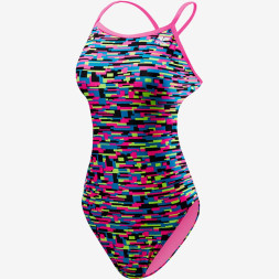 Купальник слитный TYR Drift Crosscutfitfit Tieback